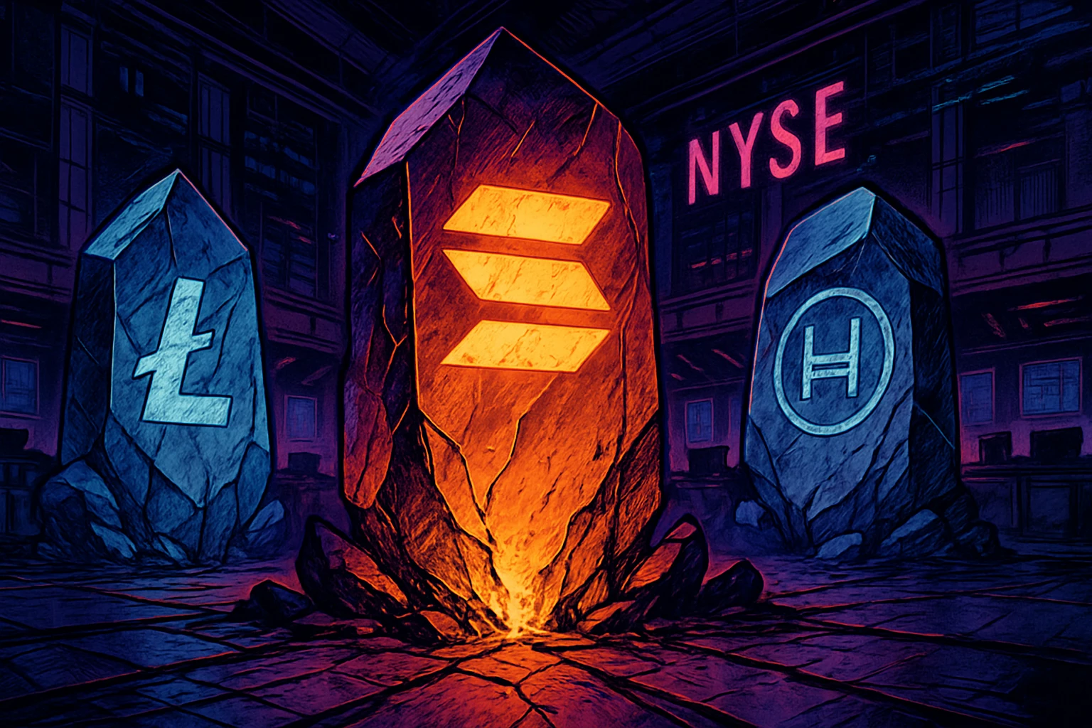 Solana, LTC 및 HBAR 현물 ETF가 오늘 밤 미국 거래소에 상장됩니다! 스테이킹 지원으로 알트코인 펀드의 새로운 장을 열다