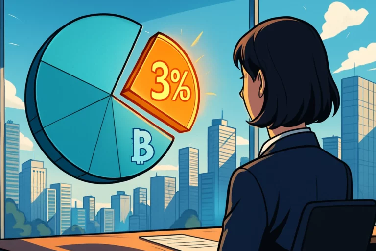 Itaú Unibanco, Brasiliens größte Privatbank, empfiehlt die Zuteilung von bis zu 3 % von Bitcoin. Kleine langfristige Beteiligungen können Risiken absichern.