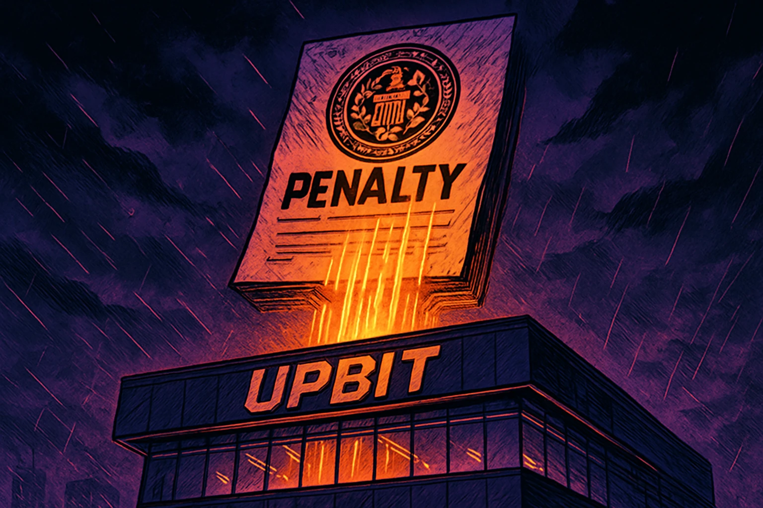 Dunamu, die Muttergesellschaft von Upbit, wurde mit einer Geldstrafe von 35,2 Milliarden Won belegt, der höchsten Strafe in der Geschichte der koreanischen Kryptowährung.