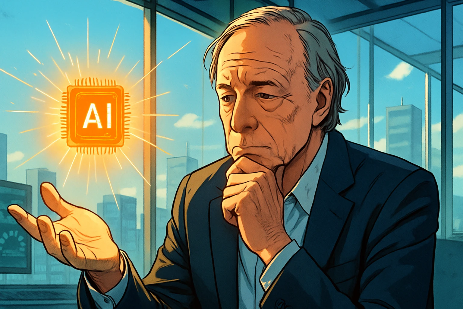 Dalio avisa: A economia global estará “em perigo” nos próximos dois anos, não se apresse em sair porque a avaliação da IA é muito alta